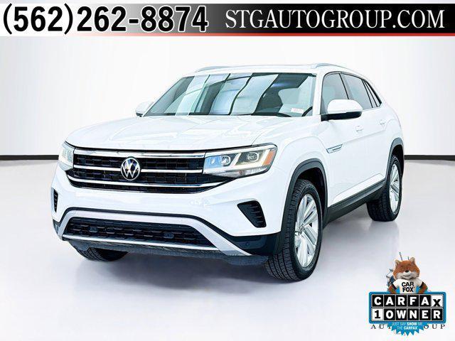 used 2020 Volkswagen Atlas Cross Sport car, priced at $21,999