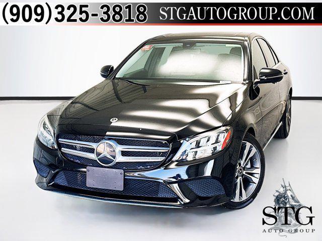 used 2021 Mercedes-Benz C-Class car, priced at $26,750