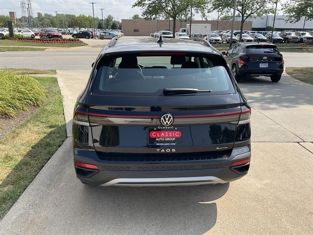 new 2025 Volkswagen Taos car, priced at $28,500