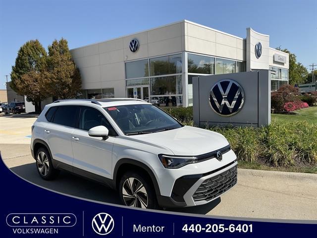 new 2025 Volkswagen Taos car, priced at $30,224