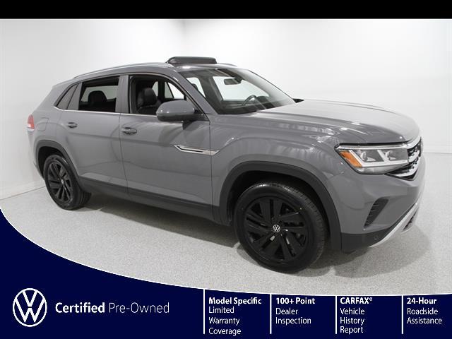 used 2022 Volkswagen Atlas Cross Sport car, priced at $27,000