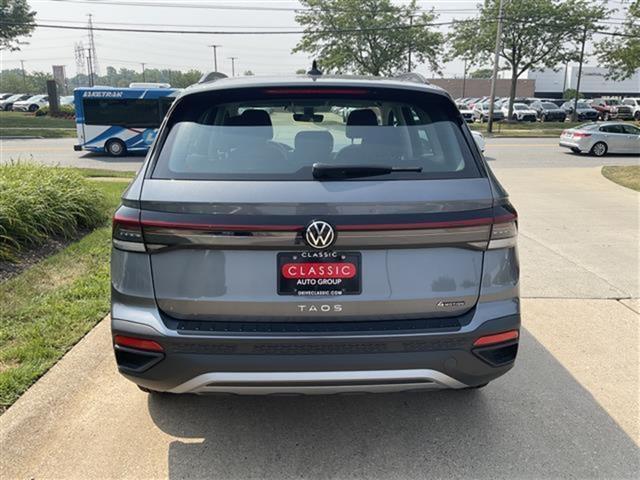 new 2025 Volkswagen Taos car, priced at $28,500