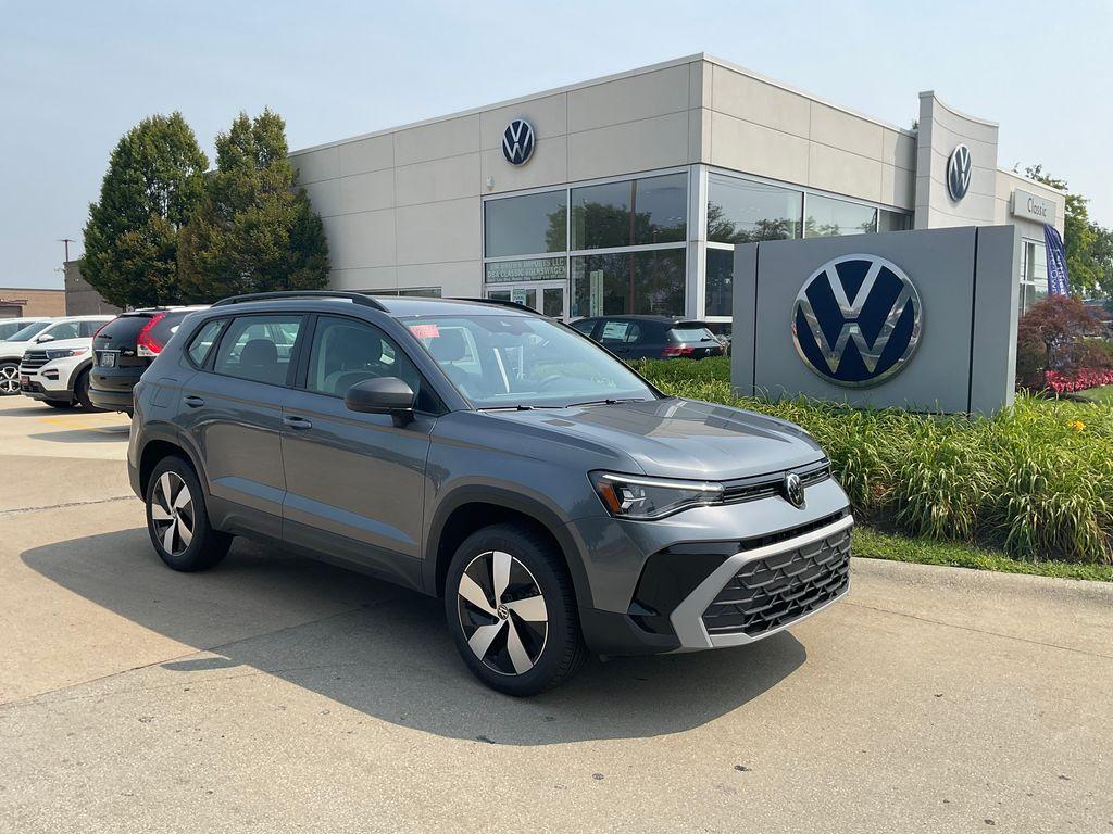 new 2025 Volkswagen Taos car, priced at $28,500