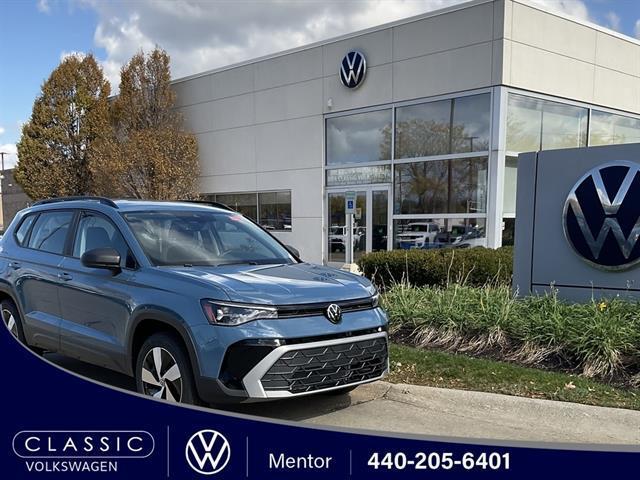 new 2025 Volkswagen Taos car, priced at $28,126