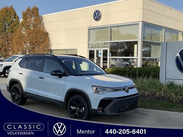 new 2025 Volkswagen Taos car, priced at $30,110