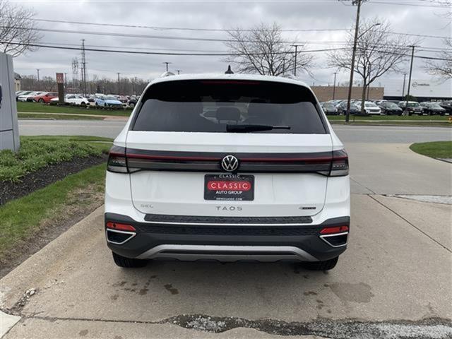 new 2025 Volkswagen Taos car, priced at $34,012