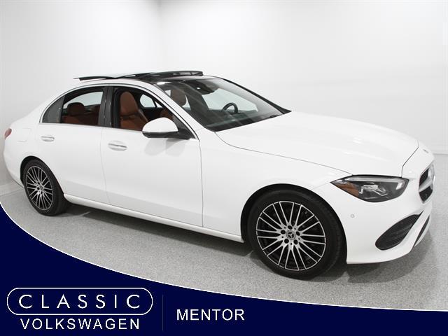 used 2023 Mercedes-Benz C-Class car, priced at $36,000