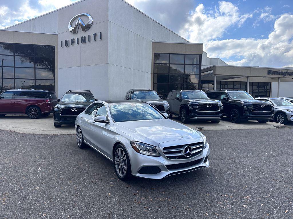 used 2018 Mercedes-Benz C-Class car, priced at $18,613