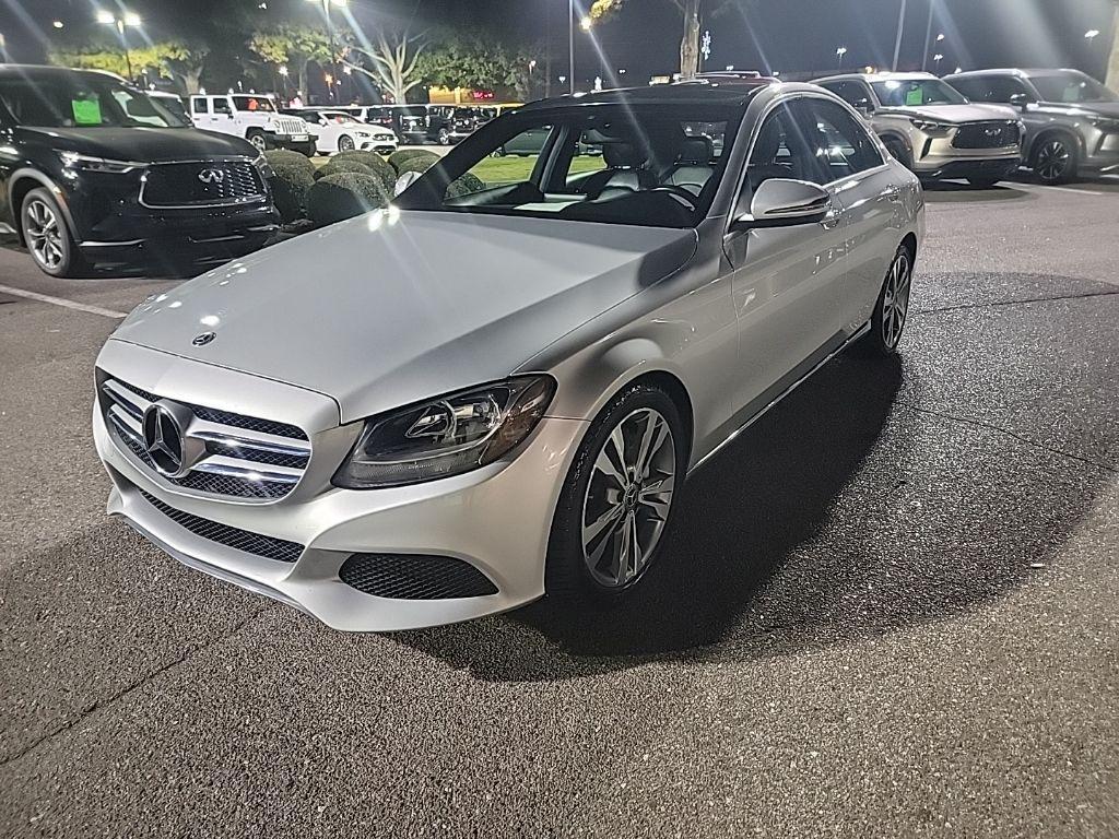 used 2018 Mercedes-Benz C-Class car, priced at $18,613