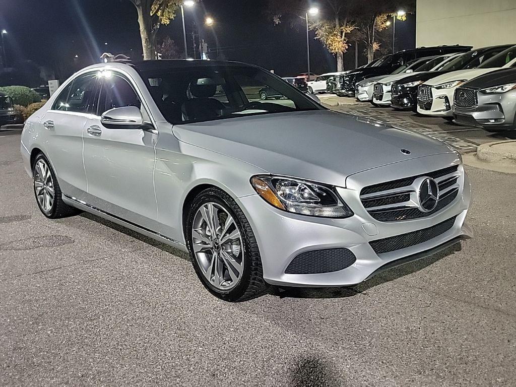 used 2018 Mercedes-Benz C-Class car, priced at $18,613