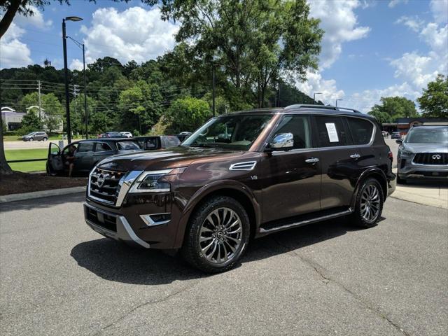 used 2021 Nissan Armada car, priced at $41,551
