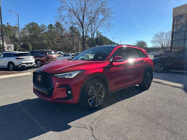 new 2025 INFINITI QX50 car, priced at $54,835