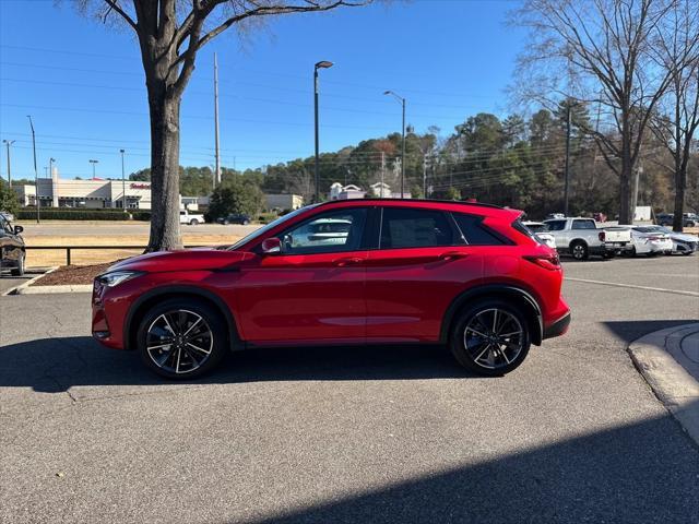 new 2025 INFINITI QX50 car, priced at $54,835