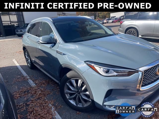 used 2022 INFINITI QX50 car, priced at $30,016