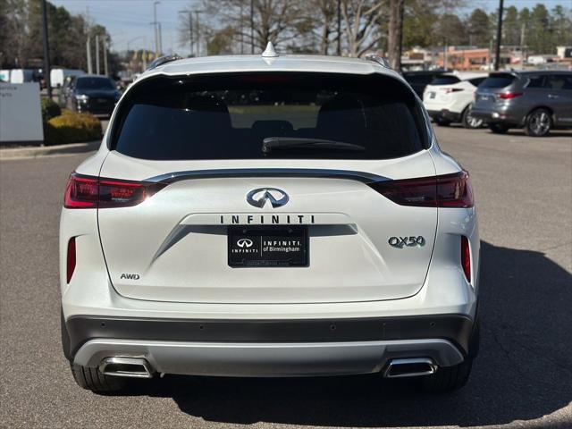 new 2025 INFINITI QX50 car, priced at $49,270