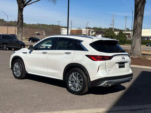 new 2025 INFINITI QX50 car, priced at $49,270