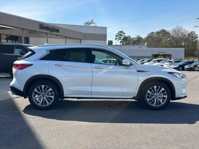 new 2025 INFINITI QX50 car, priced at $49,270