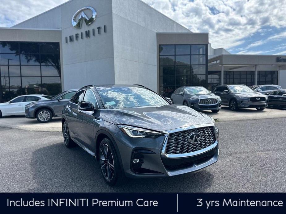 new 2025 INFINITI QX55 car, priced at $53,305