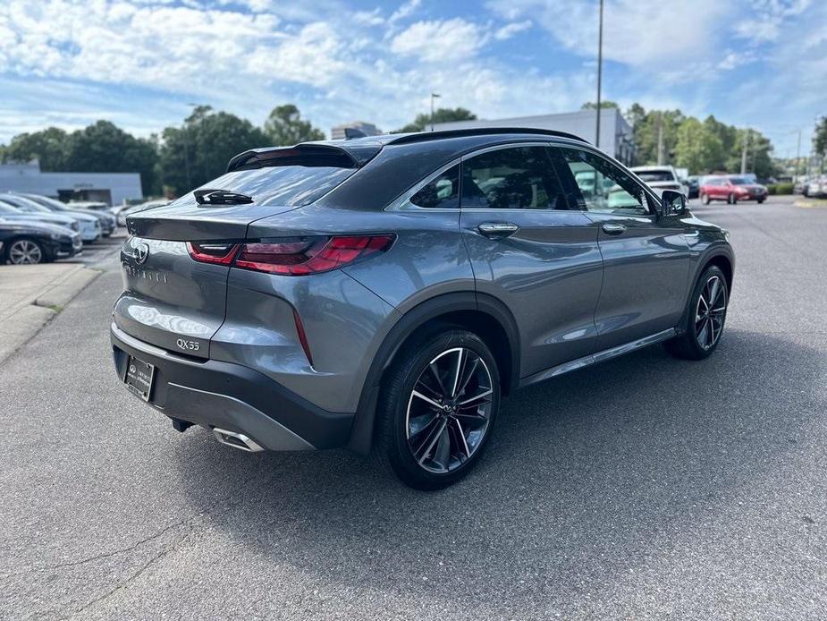 new 2025 INFINITI QX55 car, priced at $53,305