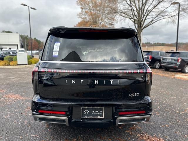 new 2025 INFINITI QX80 car, priced at $92,100