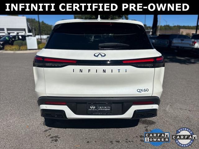 used 2025 INFINITI QX60 car, priced at $55,711