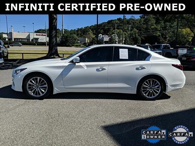 used 2022 INFINITI Q50 car, priced at $31,475