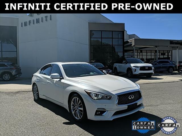 used 2022 INFINITI Q50 car, priced at $31,475