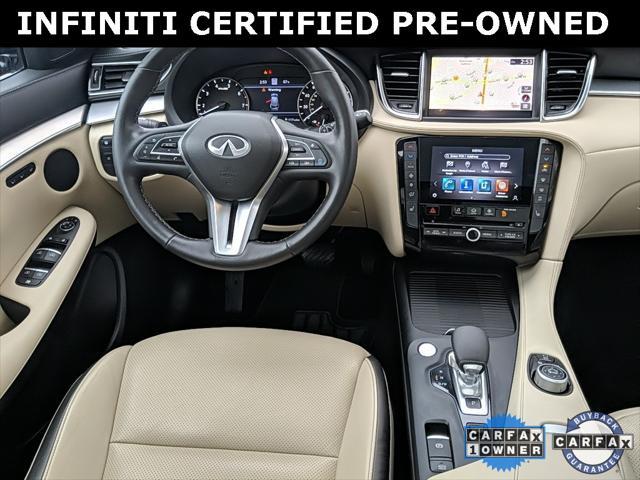 used 2021 INFINITI QX50 car, priced at $28,307