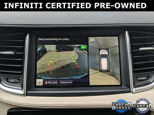 used 2021 INFINITI QX50 car, priced at $28,307