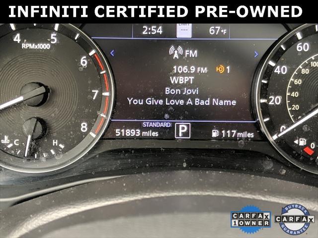 used 2021 INFINITI QX50 car, priced at $28,307