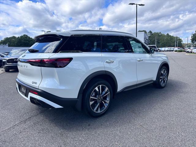 new 2025 INFINITI QX60 car, priced at $58,530