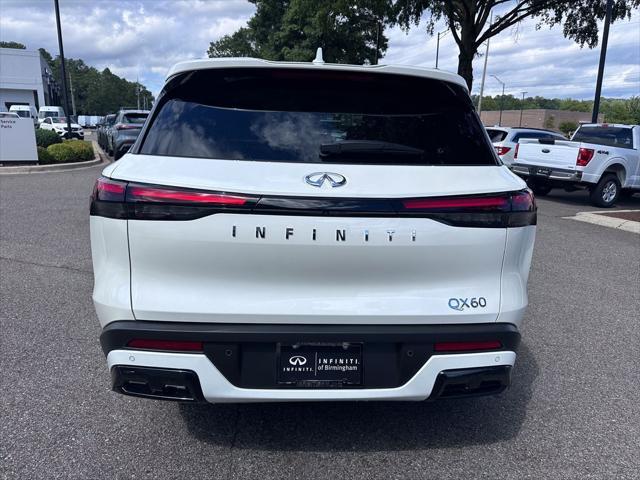 new 2025 INFINITI QX60 car, priced at $58,530