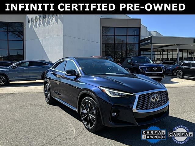 used 2022 INFINITI QX55 car, priced at $36,789