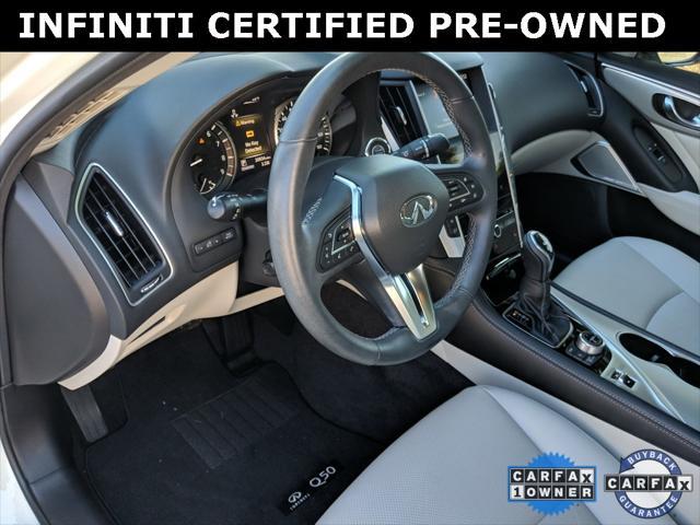 used 2022 INFINITI Q50 car, priced at $37,425