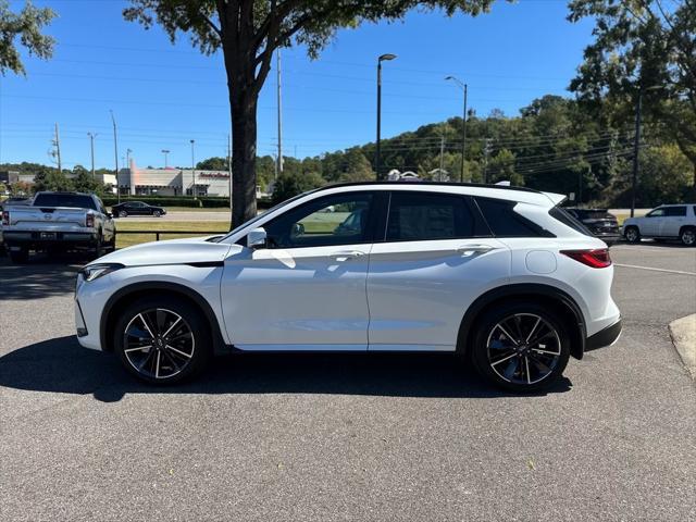 new 2025 INFINITI QX50 car, priced at $55,210