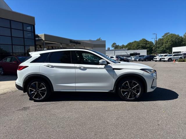 new 2025 INFINITI QX50 car, priced at $55,210