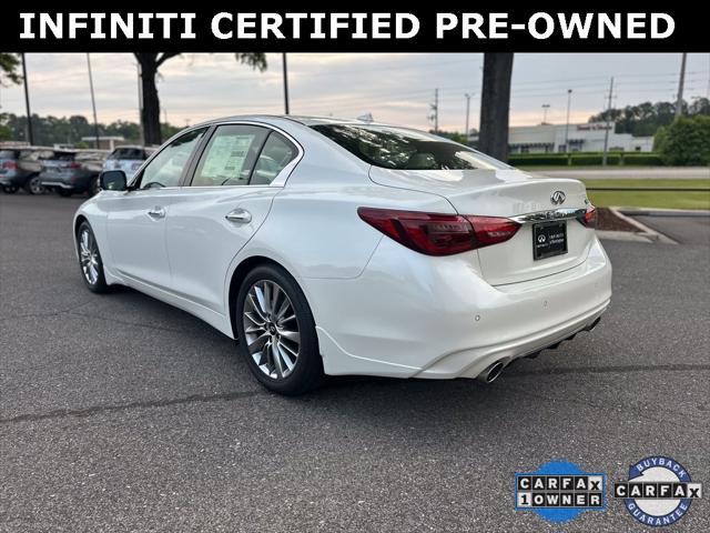 used 2024 INFINITI Q50 car, priced at $40,291