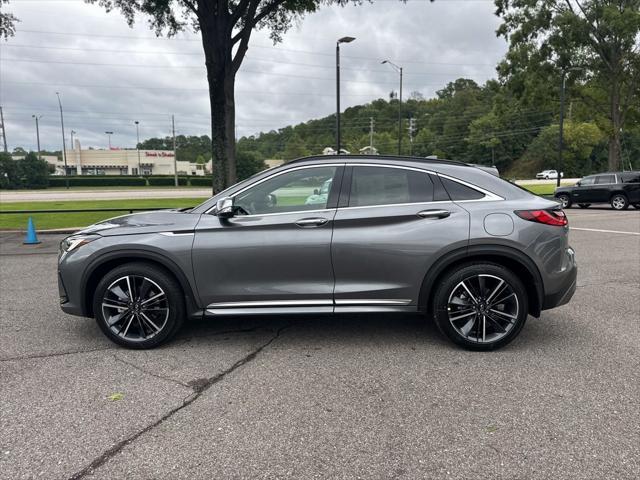 new 2025 INFINITI QX55 car, priced at $53,375