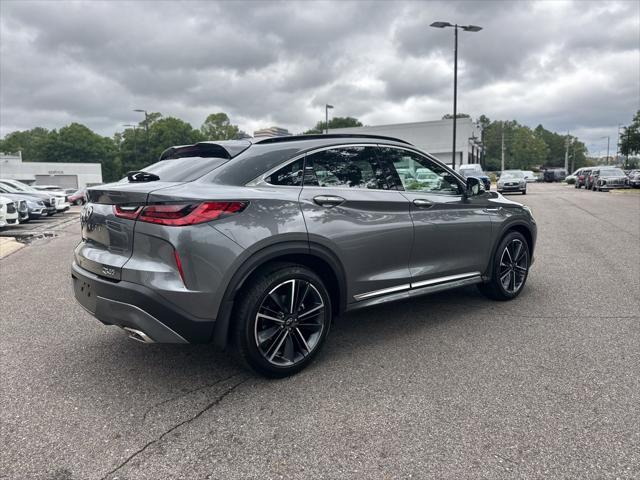 new 2025 INFINITI QX55 car, priced at $53,375