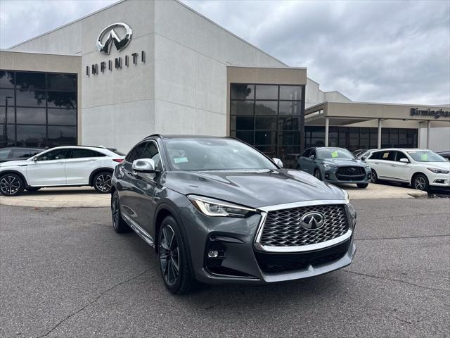 new 2025 INFINITI QX55 car, priced at $53,375