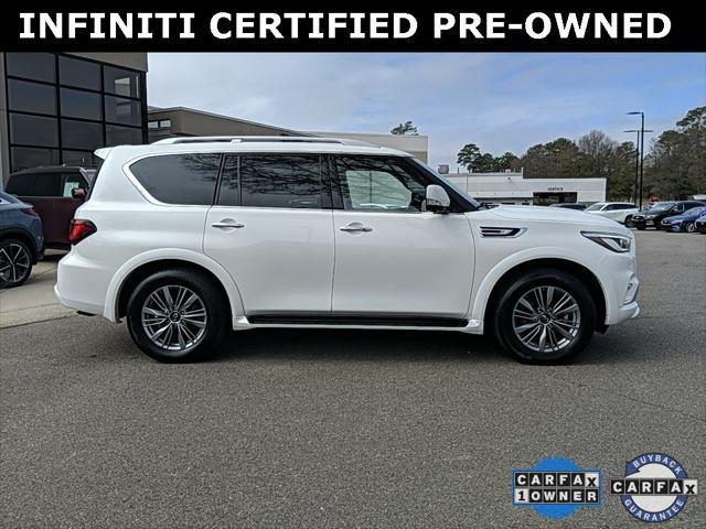 used 2021 INFINITI QX80 car, priced at $45,025