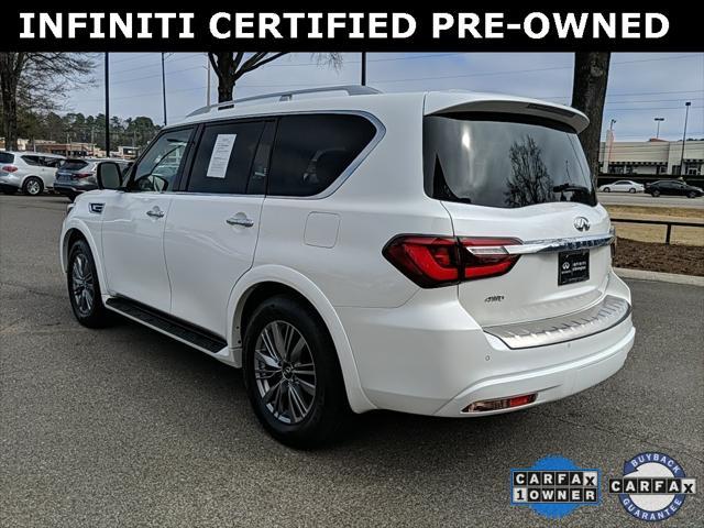 used 2021 INFINITI QX80 car, priced at $45,025