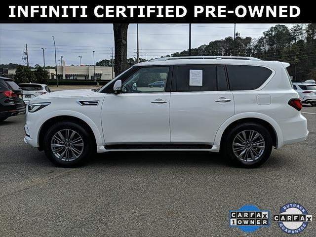 used 2021 INFINITI QX80 car, priced at $45,025