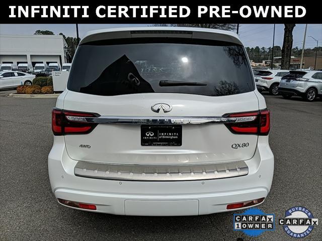 used 2021 INFINITI QX80 car, priced at $45,025