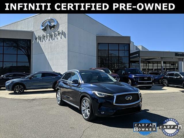 used 2022 INFINITI QX50 car, priced at $33,925