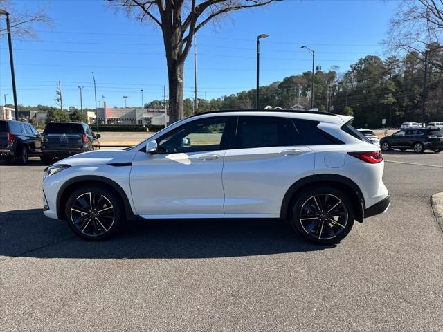 new 2025 INFINITI QX50 car, priced at $54,170