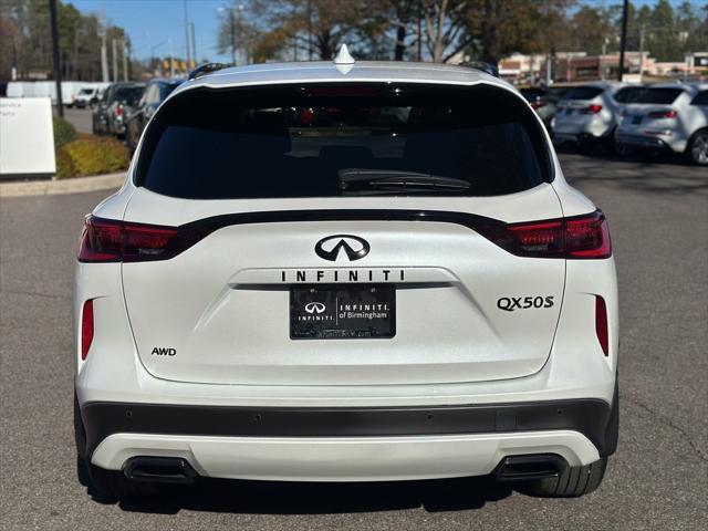 new 2025 INFINITI QX50 car, priced at $54,170