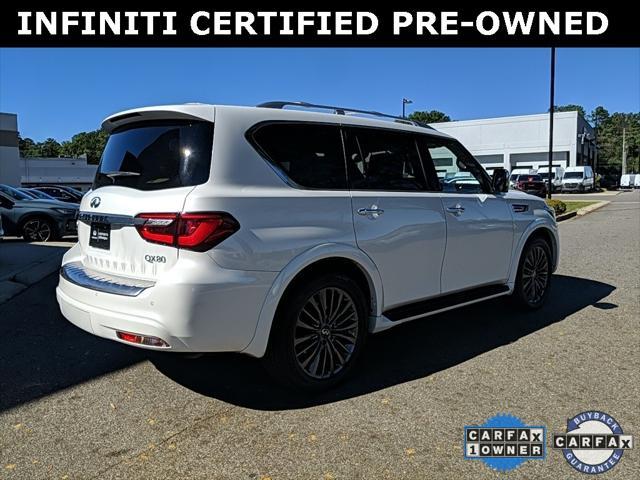 used 2022 INFINITI QX80 car, priced at $49,348