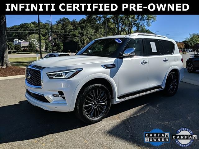 used 2022 INFINITI QX80 car, priced at $49,348