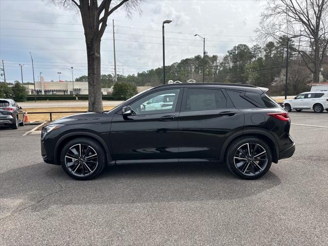 new 2025 INFINITI QX50 car, priced at $53,270